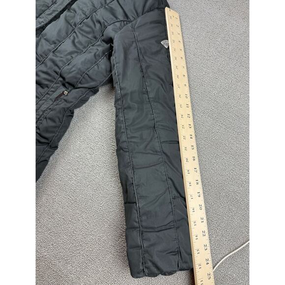 Post Card Women's Medium Black Hooded Fur Trim Puffer Coat - Picture 9 of 16